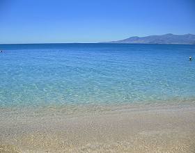 Agia Anna Beach, crystal clear waters