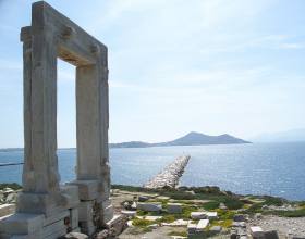 Portara, Temple of Apollo in Naxos Town